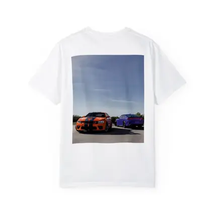 Dodge Charger Orange Purple Duo Road