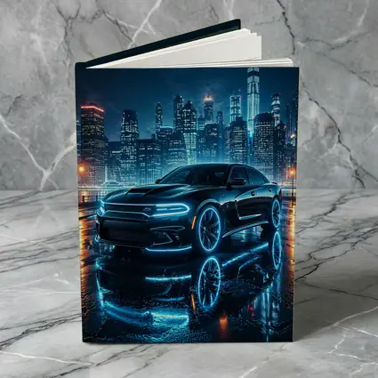 Dodge Charger Neon Glow Night City