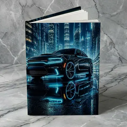 Dodge Charger Neon Lights City Night