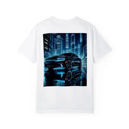Dodge Charger Neon Lights City Night