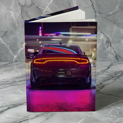 Dodge Charger Rear Neon City Night