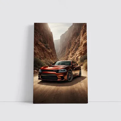 Dodge Charger SRT Canyon Desert Road