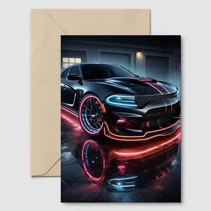 Dodge Charger SRT Hellcat Neon Night