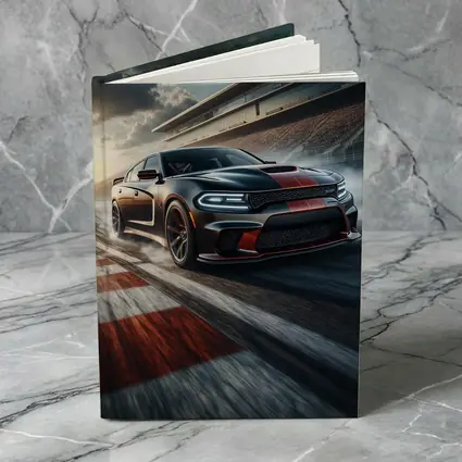 Dodge Charger SRT Hellcat On Racing Track