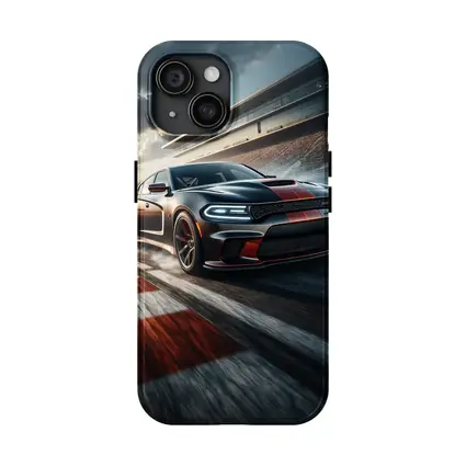 Dodge Charger SRT Hellcat On Racing Track