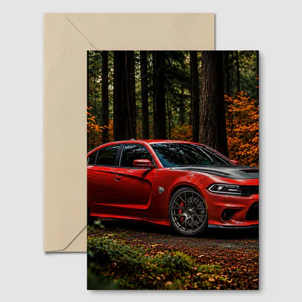 Dodge Charger SRT Hellcat Red Forest