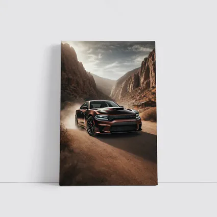 Dodge Charger SRT Hellcat Canyon Dust Road