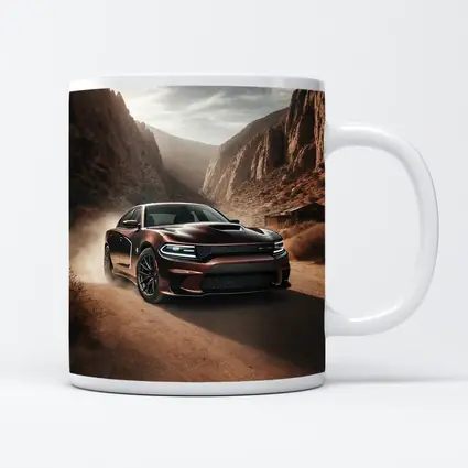 Dodge Charger SRT Hellcat Canyon Dust Road