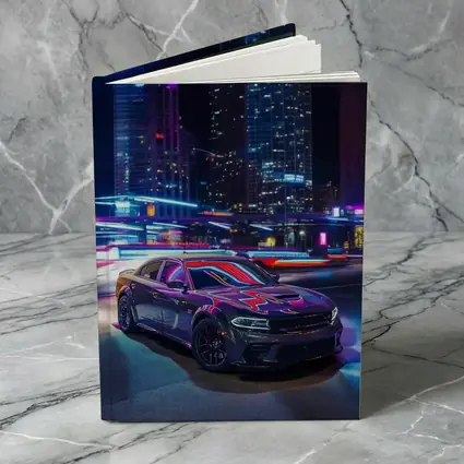 Dodge Charger Neon City Night Street