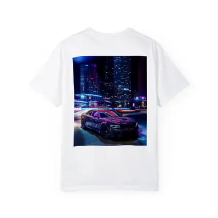 Dodge Charger Neon City Night Street