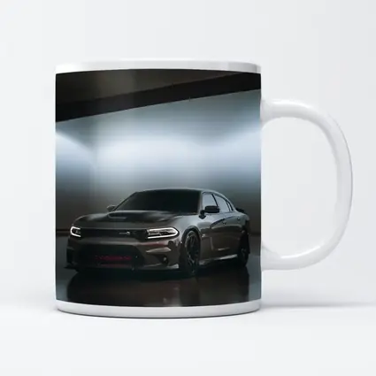 Dodge Charger Parked In Dark Garage