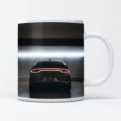 Dodge Charger Rear View Underground Parking