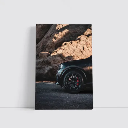 Dodge Durango Black Matte Rocky Mountain Background