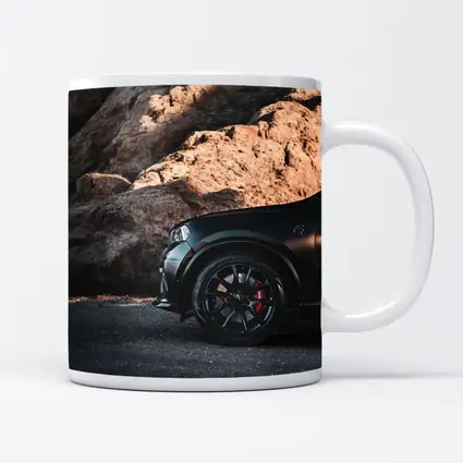 Dodge Durango Black Matte Rocky Mountain Background