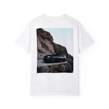 Dodge Durango Black Rocky Mountain Backdrop