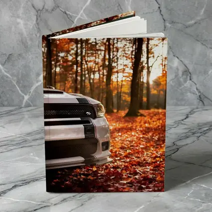 Dodge Durango RT White Autumn Forest