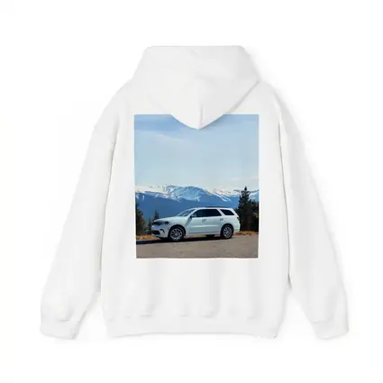 Dodge Durango SUV Snow Capped Mountain Backdrop