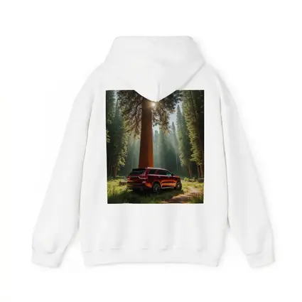 Dodge Durango Red SUV Forest Setting