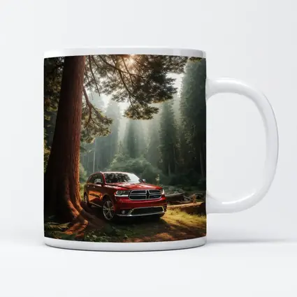 Dodge Durango SUV Deep Forest Setting