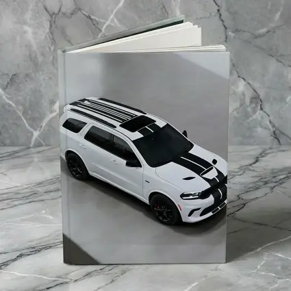 Dodge Durango SRT White Racing Stripes Studio