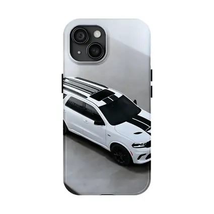 Dodge Durango SRT White Racing Stripes Studio