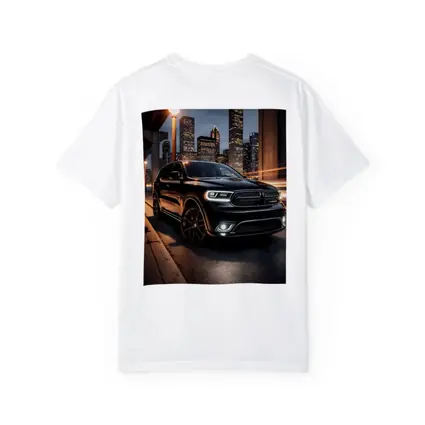 Dodge Durango Black SUV City Night
