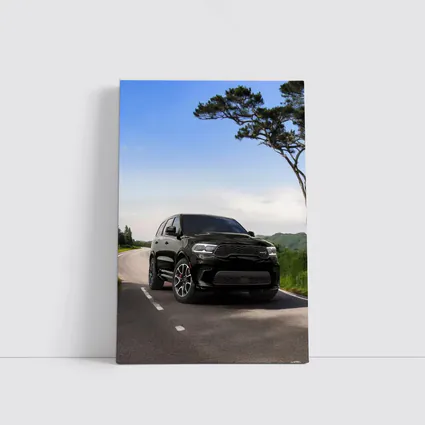 Dodge Durango Black SUV Open Road
