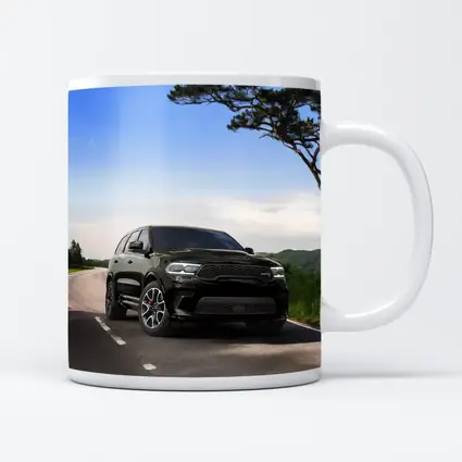 Dodge Durango Black SUV Open Road