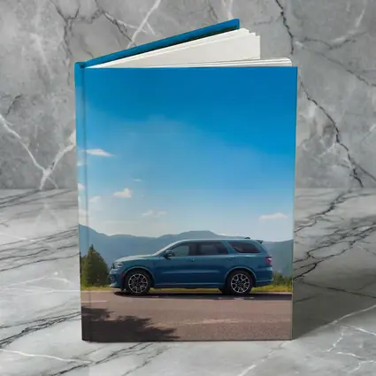 Dodge Durango Blue SUV Mountain Road