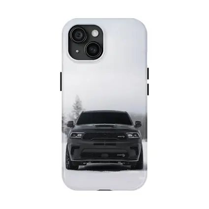 Dodge Durango SRT Front View Winter Snow