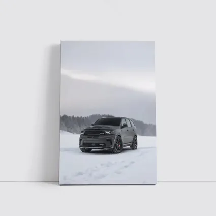 Dodge Durango SRT Matte Black Winter Snow