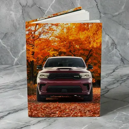Dodge Durango SRT Front View Autumn Trees