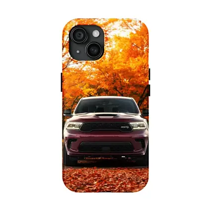 Dodge Durango SRT Front View Autumn Trees
