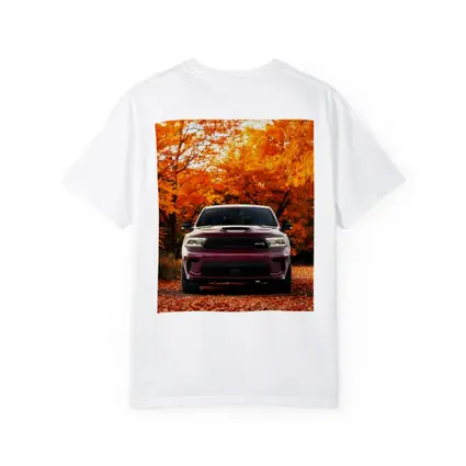 Dodge Durango SRT Front View Autumn Trees