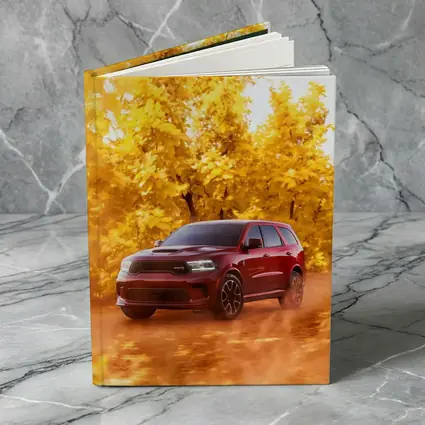 Dodge Durango SRT Red Autumn Forest Drive