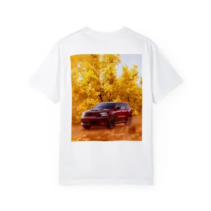 Dodge Durango SRT Red Autumn Forest Drive