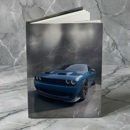 Dodge Challenger Hellcat Blue Marble Studio
