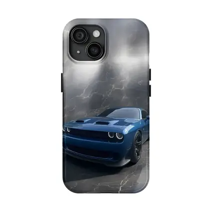 Dodge Challenger Hellcat Blue Marble Studio