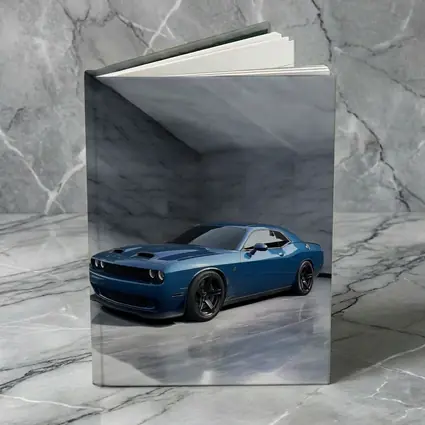 Dodge Challenger Hellcat Blue Marble Studio