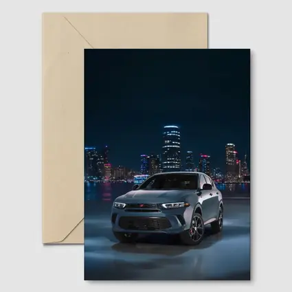 Dodge Hornet SUV City Night Skyline