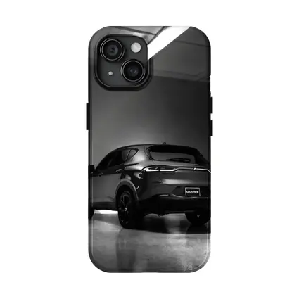Dodge Hornet SUV Dark Garage Black White