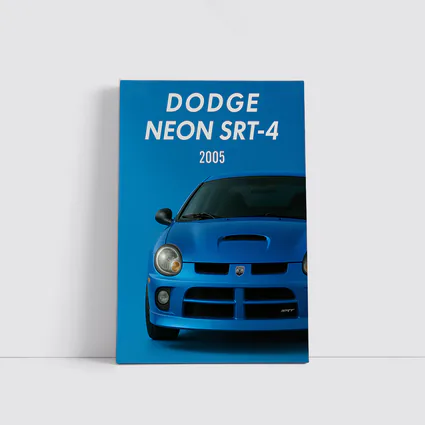 Dodge Neon SRT-4 Blue Front View