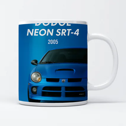 Dodge Neon SRT Four Blue Front View