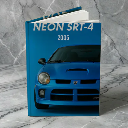 Dodge Neon SRT Four Blue Front View