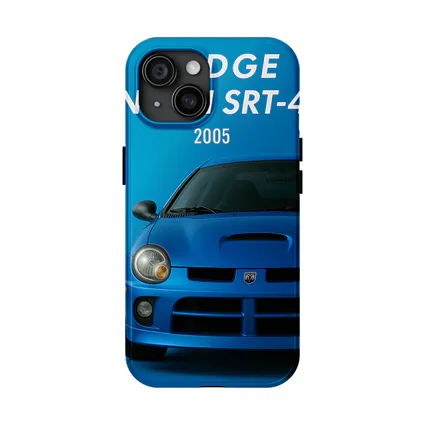 Dodge Neon SRT Four Blue Front View