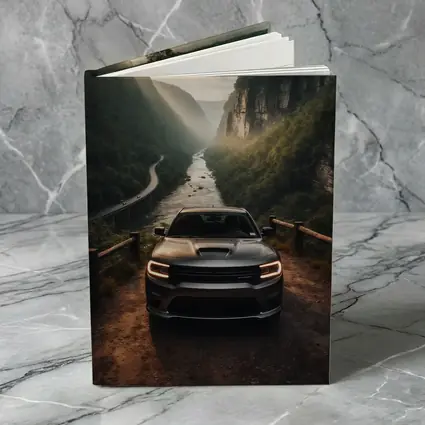 Dodge Durango Canyon River Overlook Scene