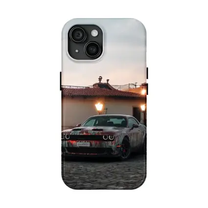 Dodge Challenger Hellcat Old City Dusk