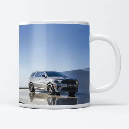 Dodge Durango SRT Gray Minimal Studio Setting