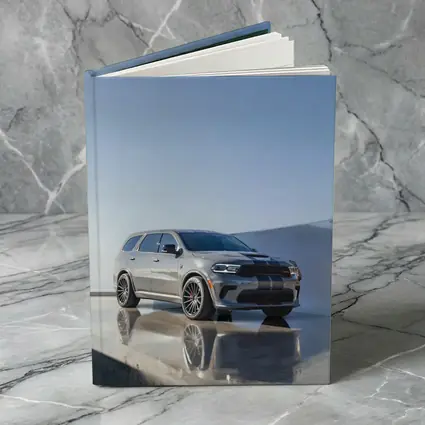 Dodge Durango SRT Gray Minimal Studio Setting