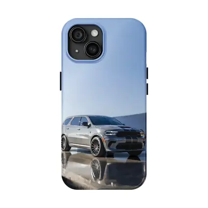 Dodge Durango SRT Gray Minimal Studio Setting